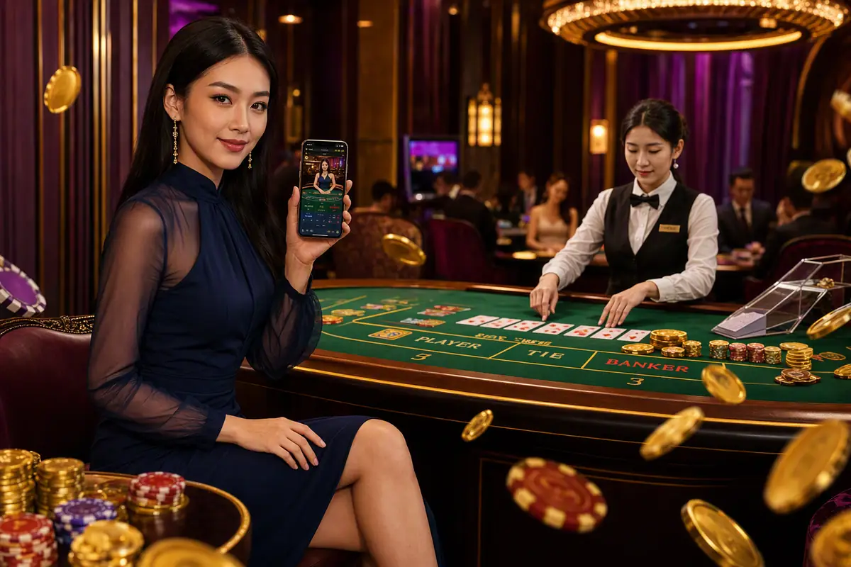 4dyes Casino live dealer studio experience